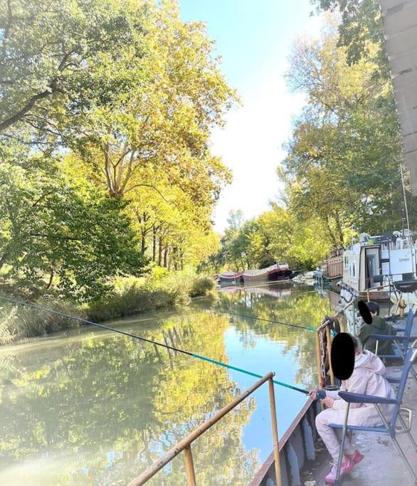 Insolite Peniche Amazonie Canal Du Midi Gardouch Luaran gambar